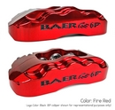 12" Rear SS4 Brake System with Park Brake - Fire Red
